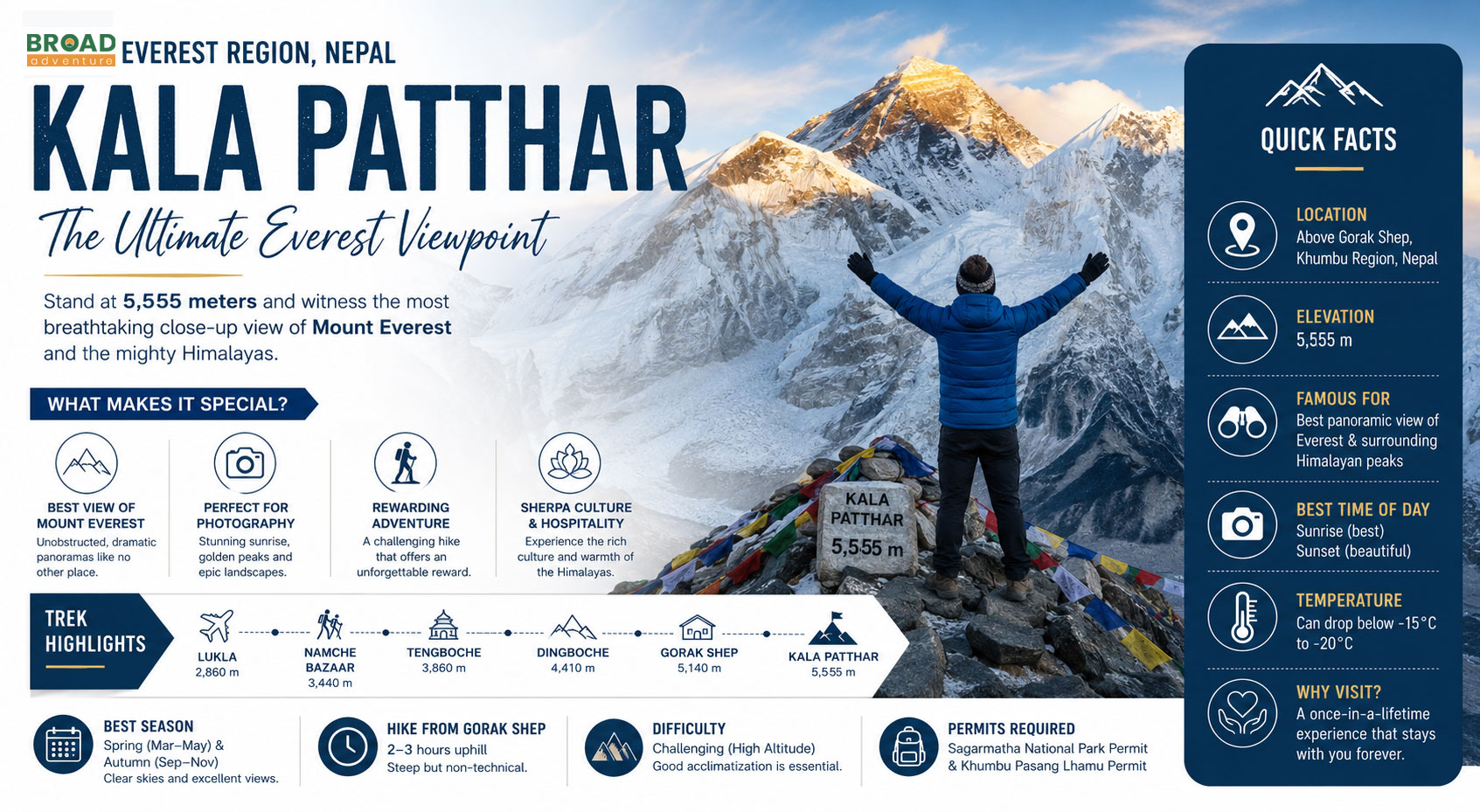 Kala Patthar – The Ultimate Everest Viewpoint in Nepal